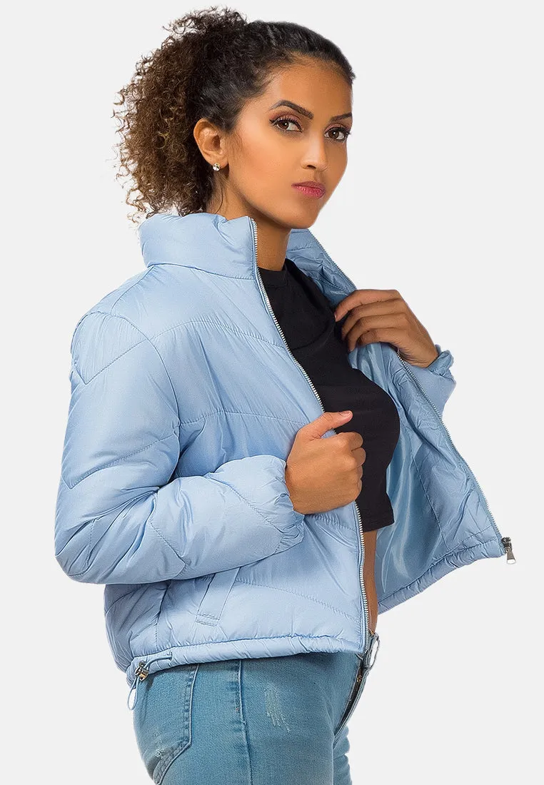 Long Sleeves Puffer Jacket By Ruw