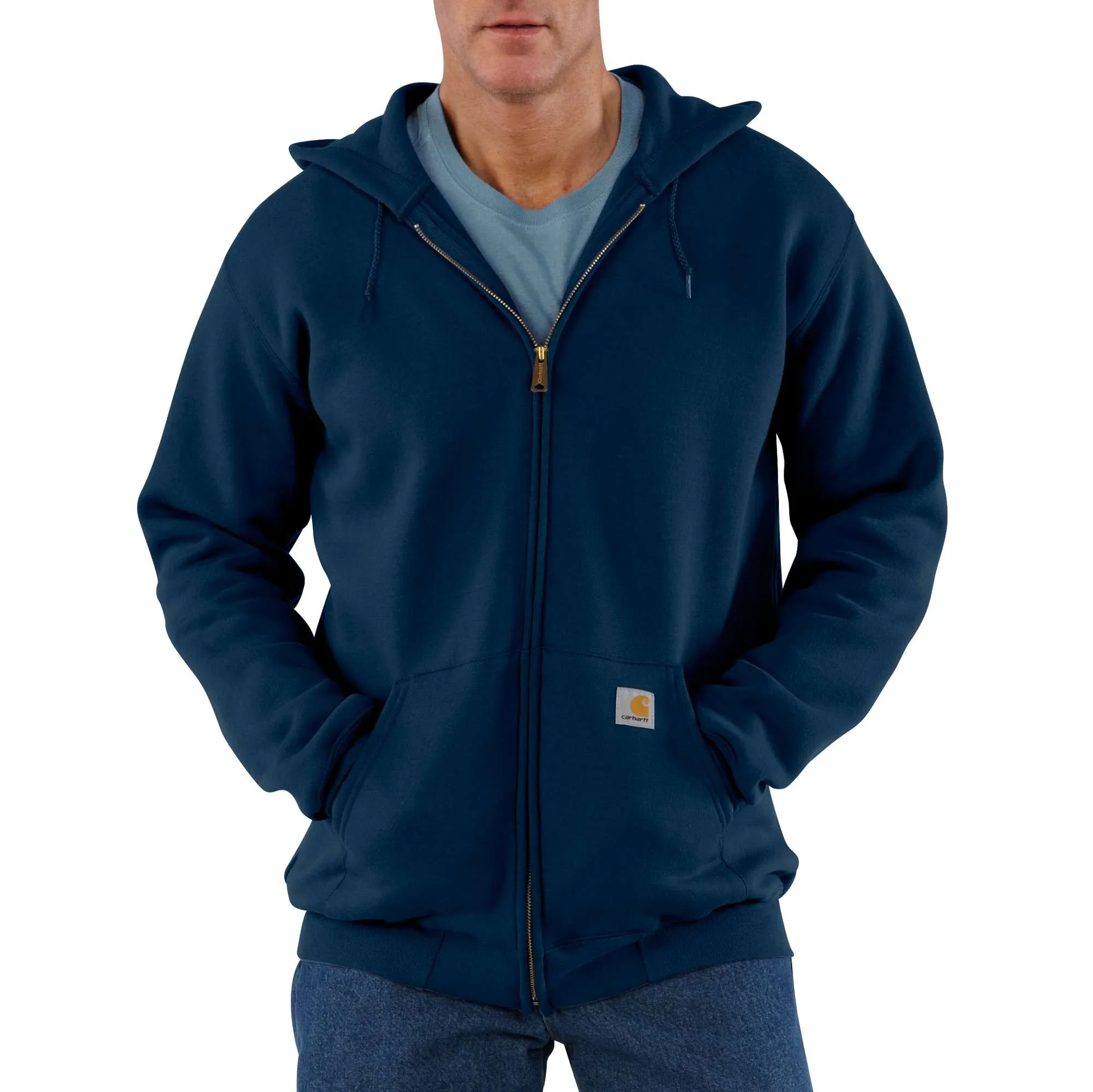 Loose Fit Midweight Full-Zip Sweatshirt
