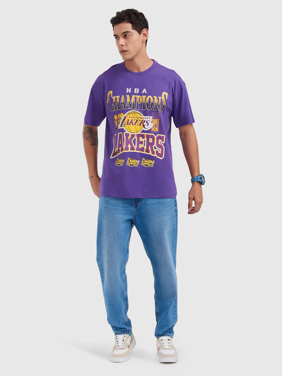 Los Angeles Lakers Champions Oversized T-Shirt