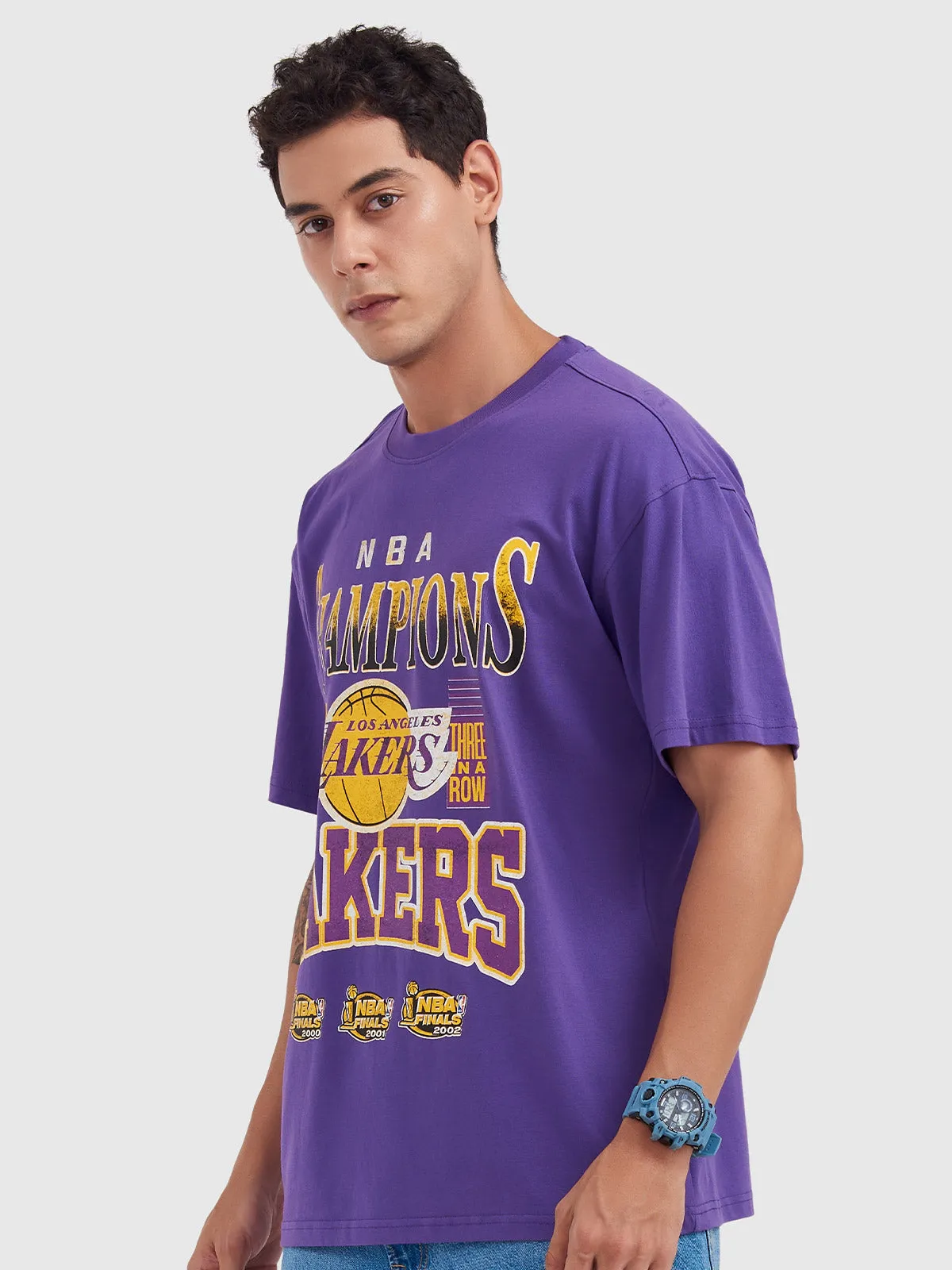 Los Angeles Lakers Champions Oversized T-Shirt