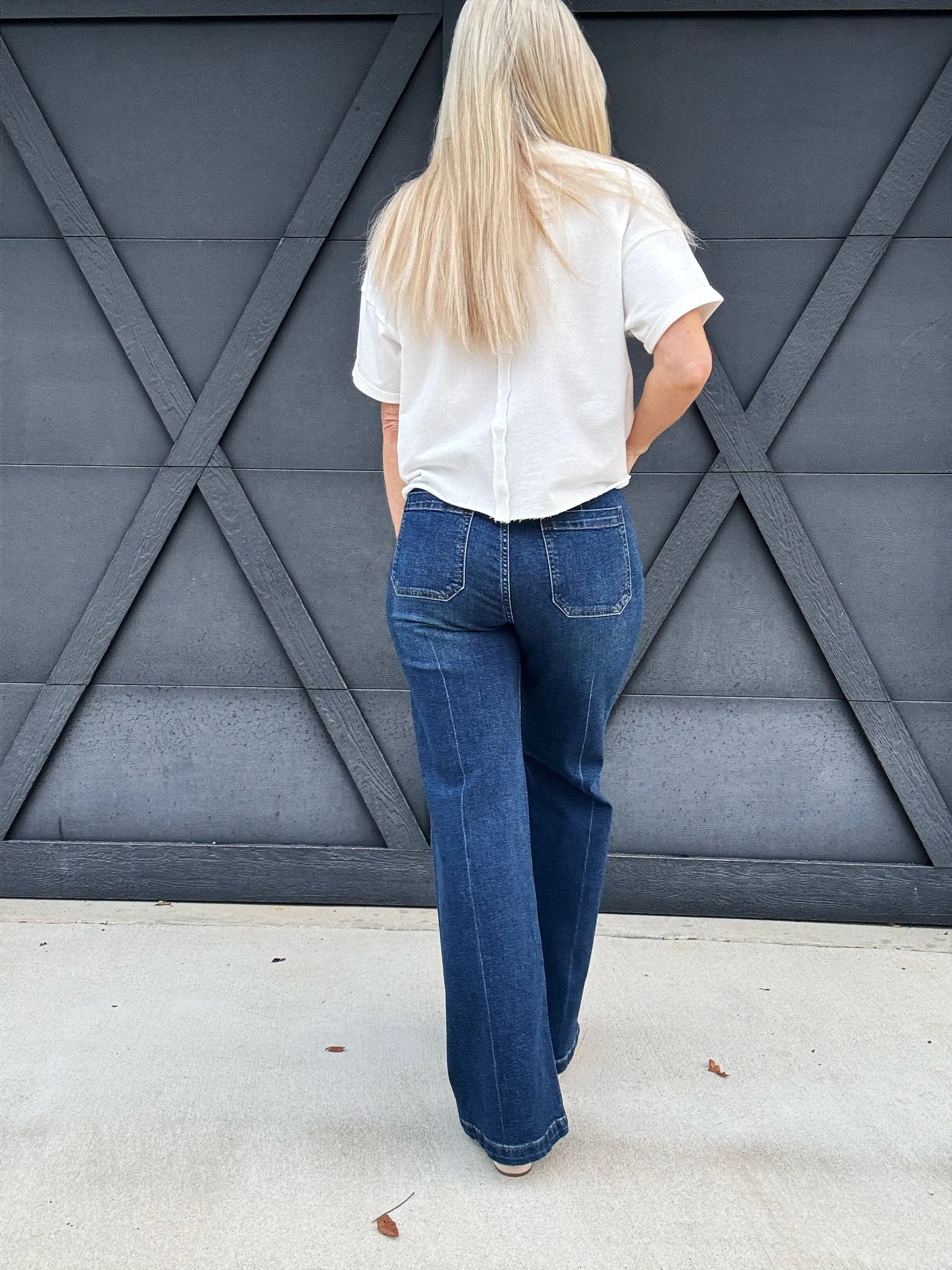 L.T.J Bianca Patch Pocket Jeans