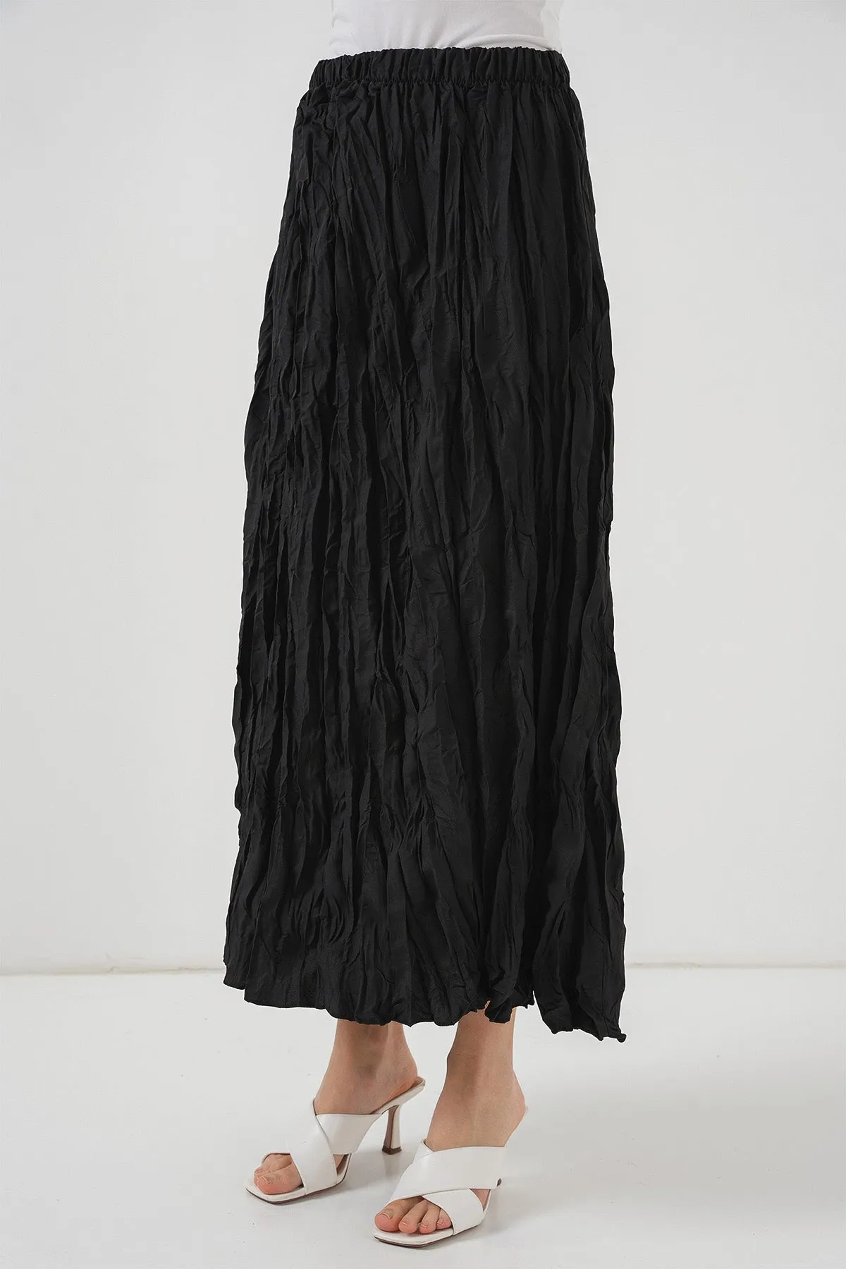 <tc>Jupe longue plissée femme 8042</tc>