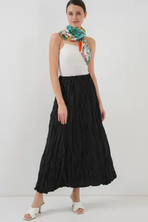 <tc>Jupe longue plissée femme 8042</tc>