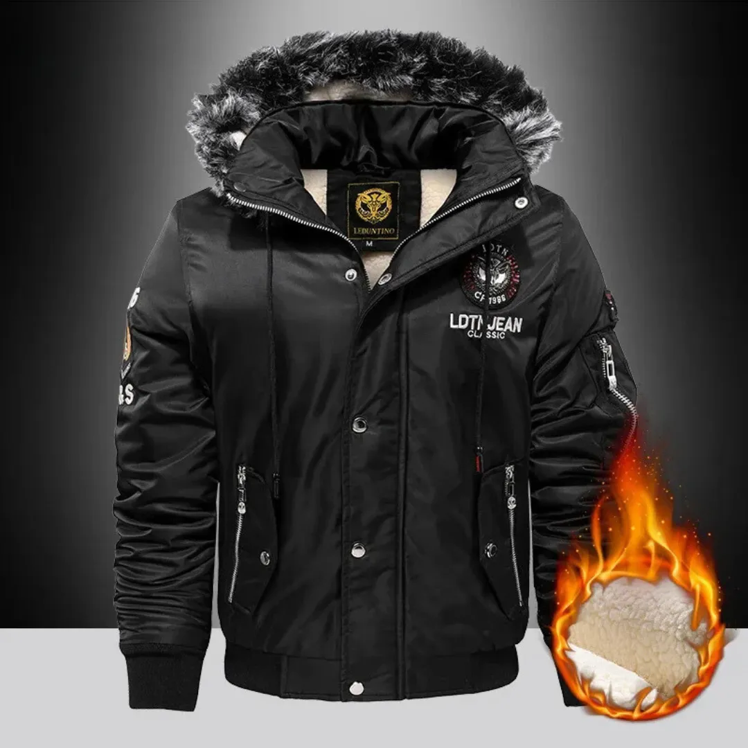 Malcolm™ | Thermal Hooded Lined Winter Jacket