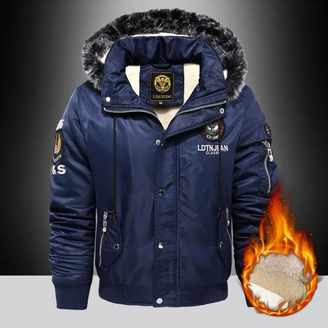Malcolm™ | Thermal Hooded Lined Winter Jacket