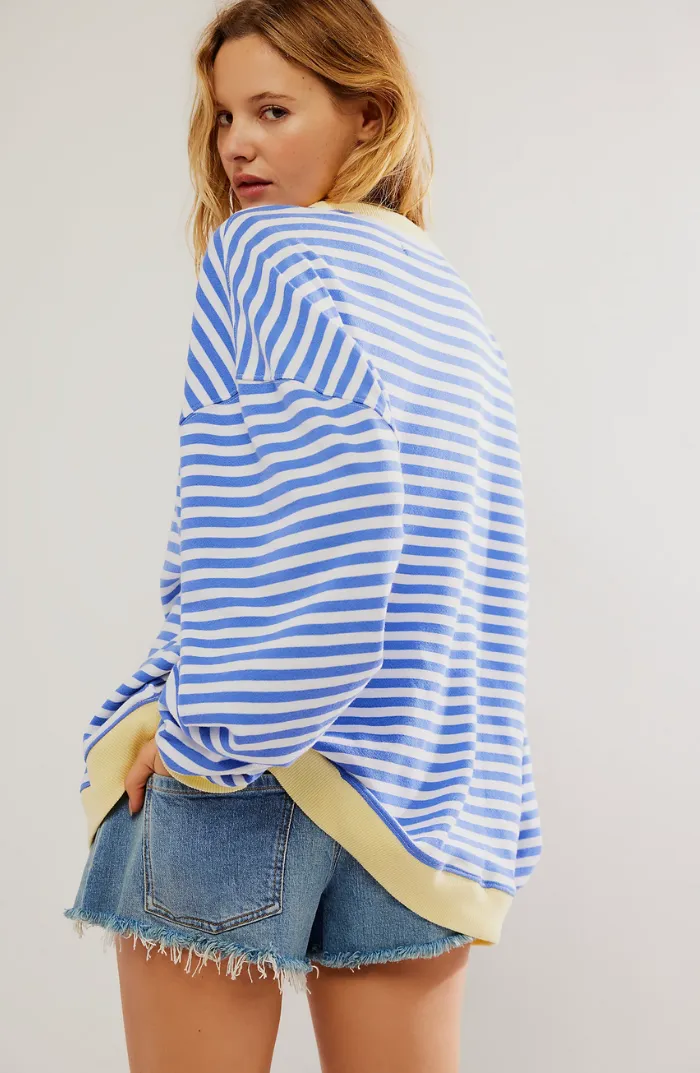 MANA™ – Gestreepte Oversized Pullover 🍂✨