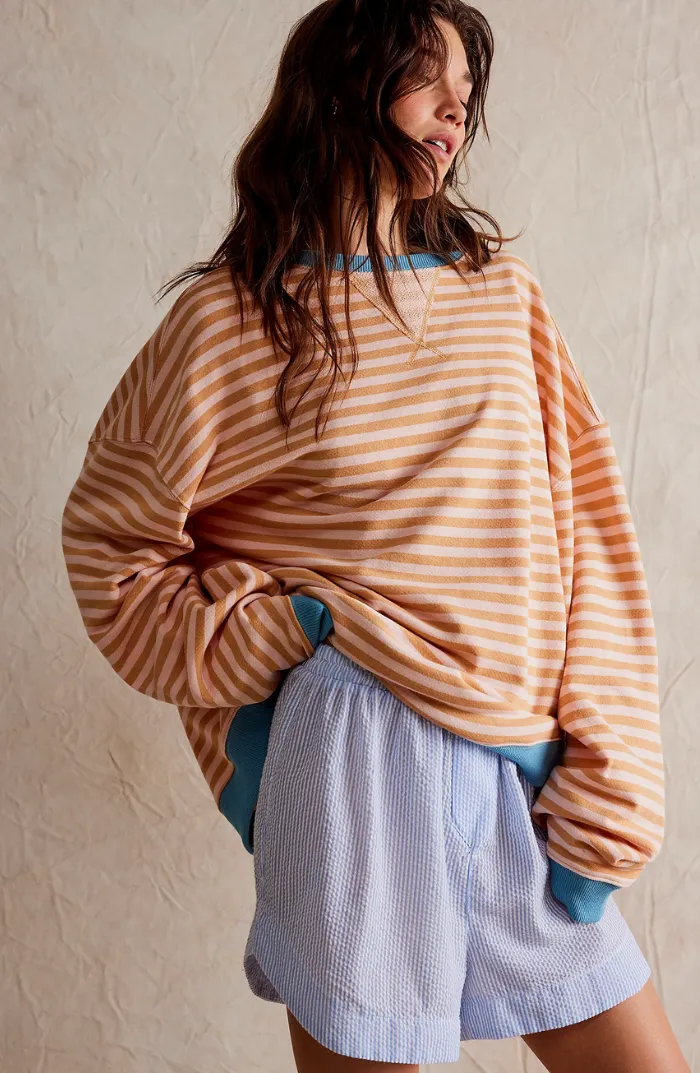 MANA™ – Gestreepte Oversized Pullover 🍂✨