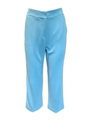 Marella By Max Mara Women's Blue Osiride Straight Pants Size 6 NWT