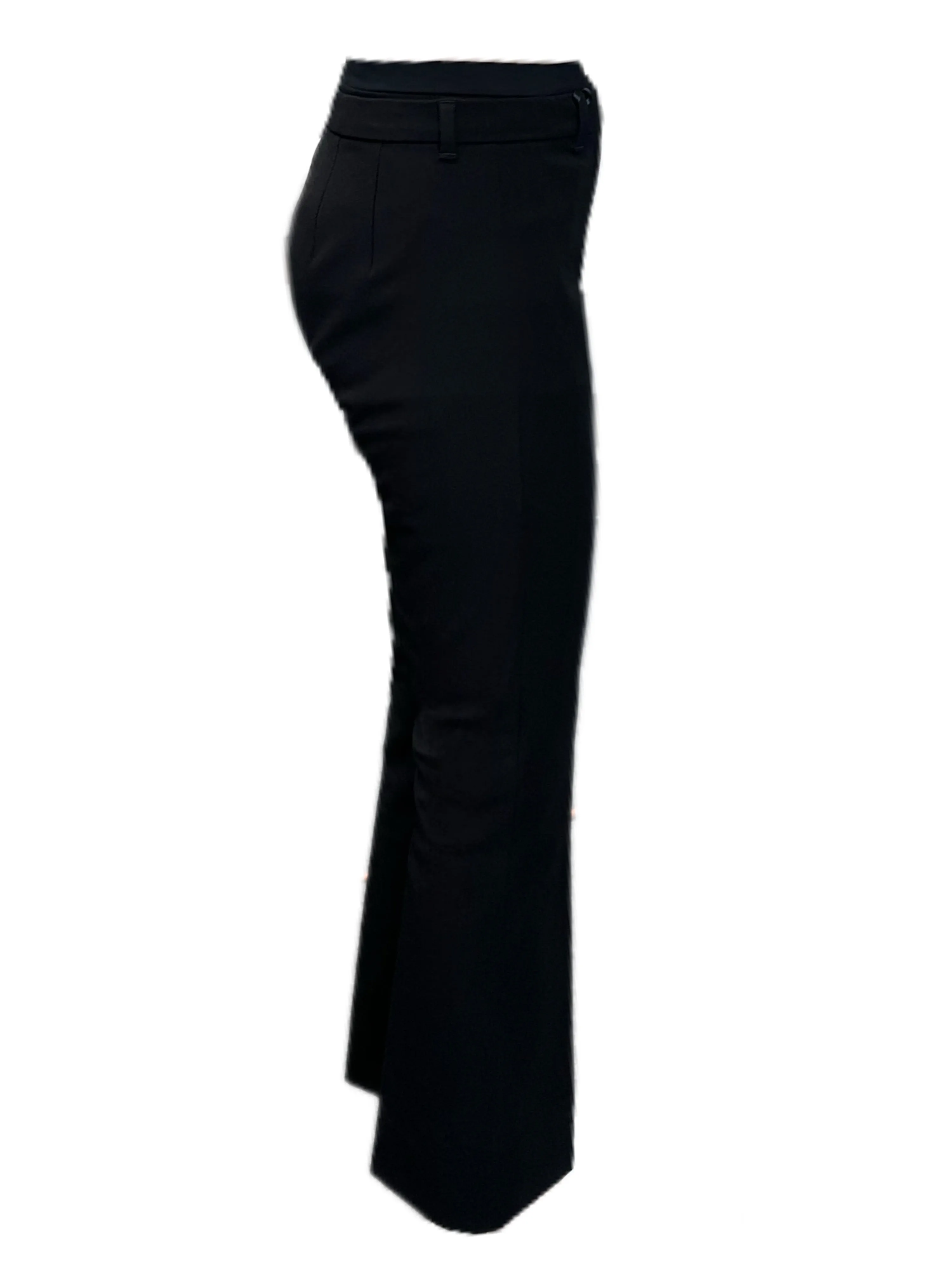 Max Mara Women's Nero Umanita Straight Pants Size 4 NWT