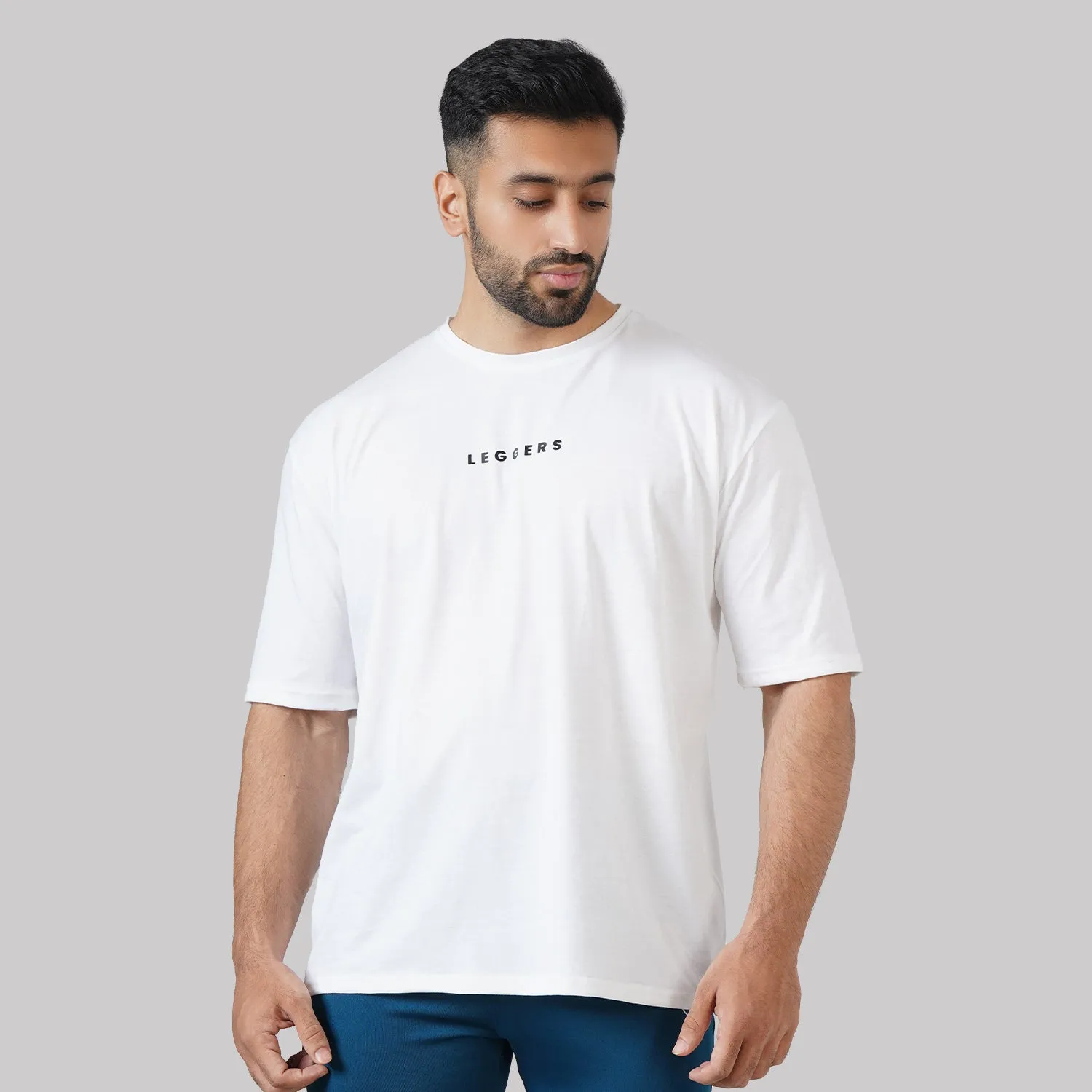 MaxRep White Oversized Shirt