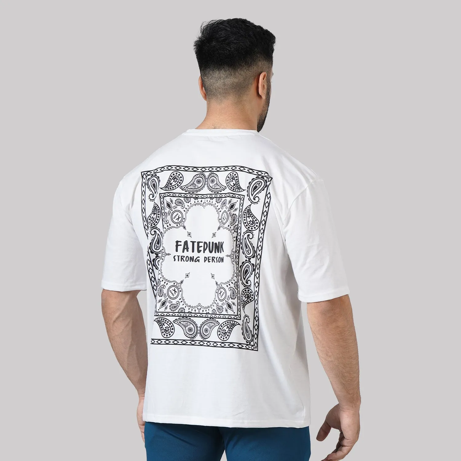 MaxRep White Oversized Shirt
