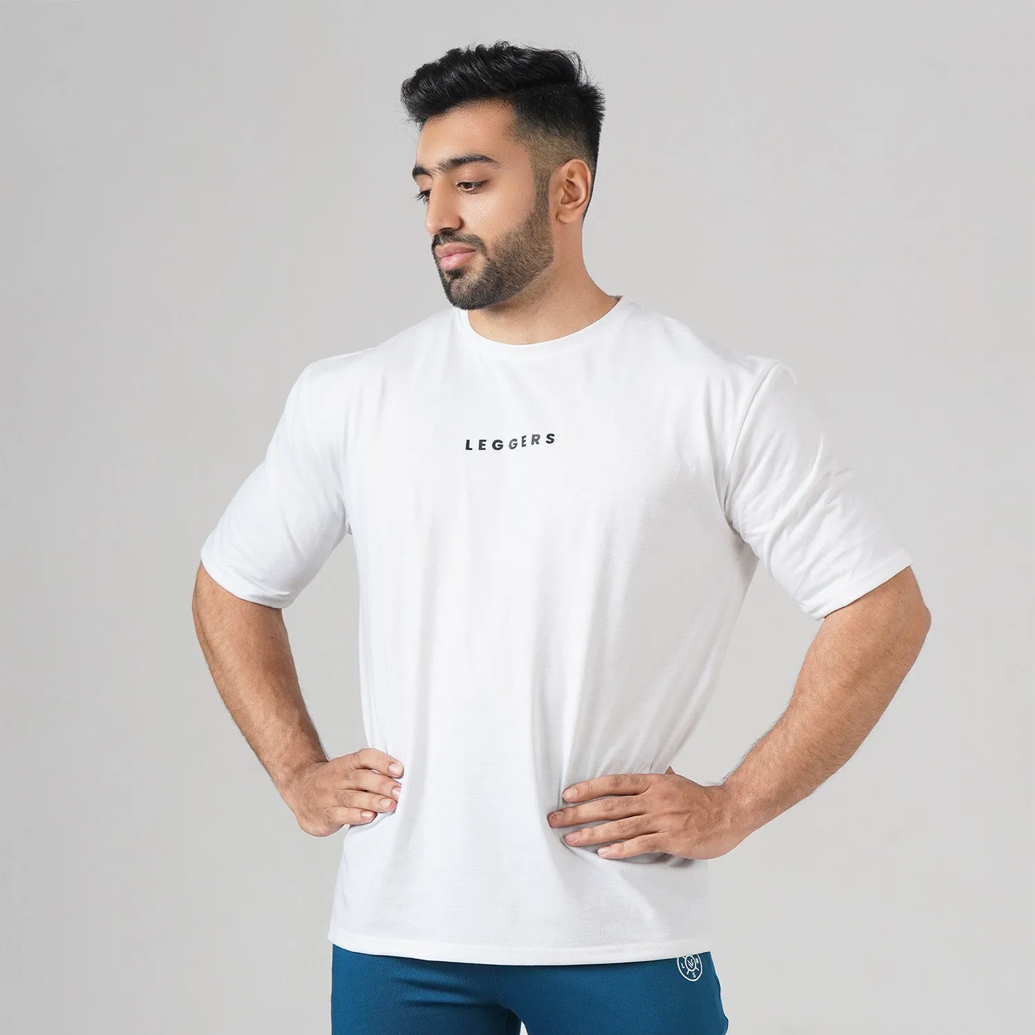MaxRep White Oversized Shirt