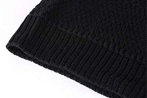 Mens Cable Knit Cardigan Sweater