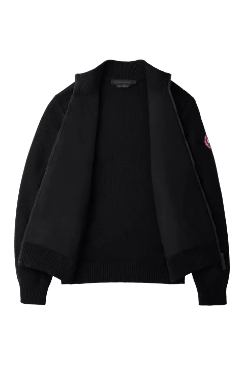Mens HyBridge® Knit Jacket Black 6830M