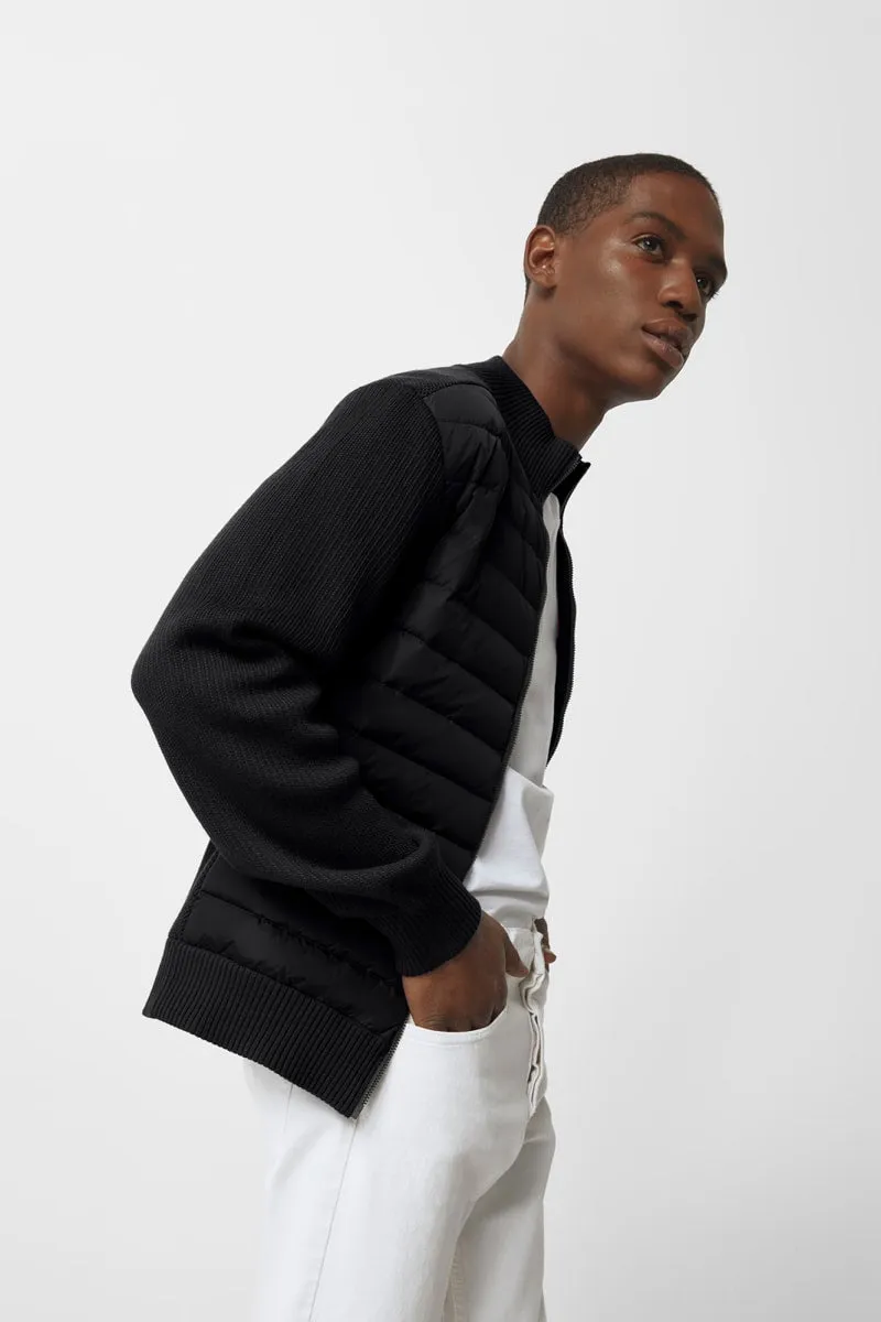 Mens HyBridge® Knit Jacket Black 6830M