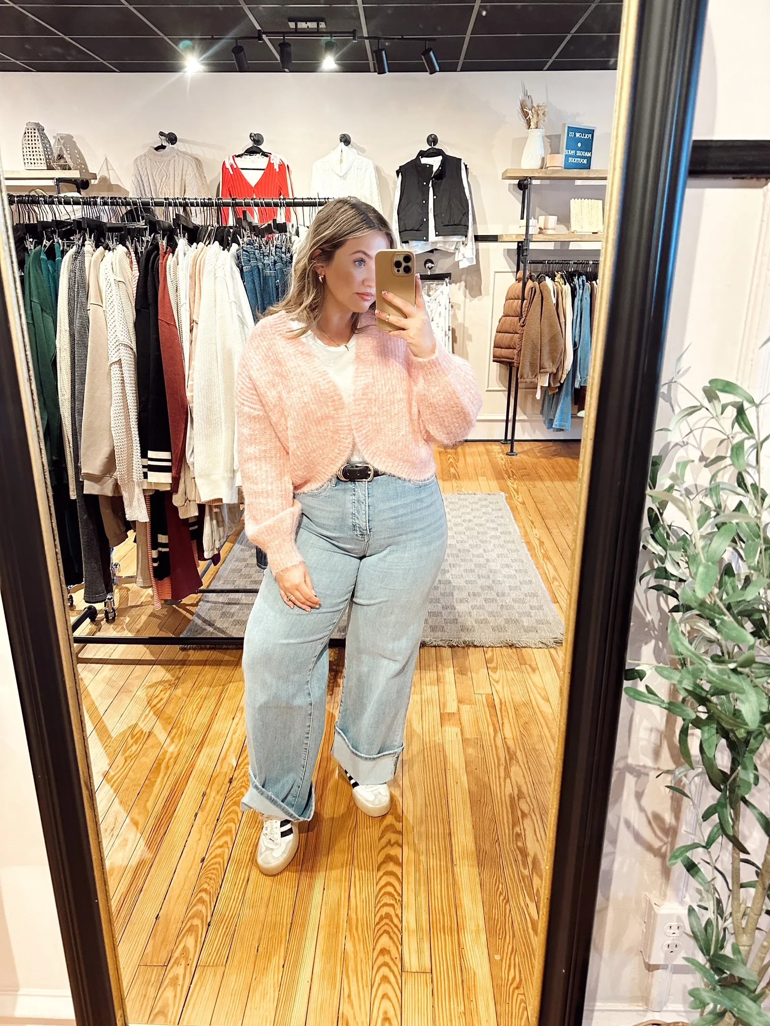 MOHAIR CROPPED OPEN CARDIGAN