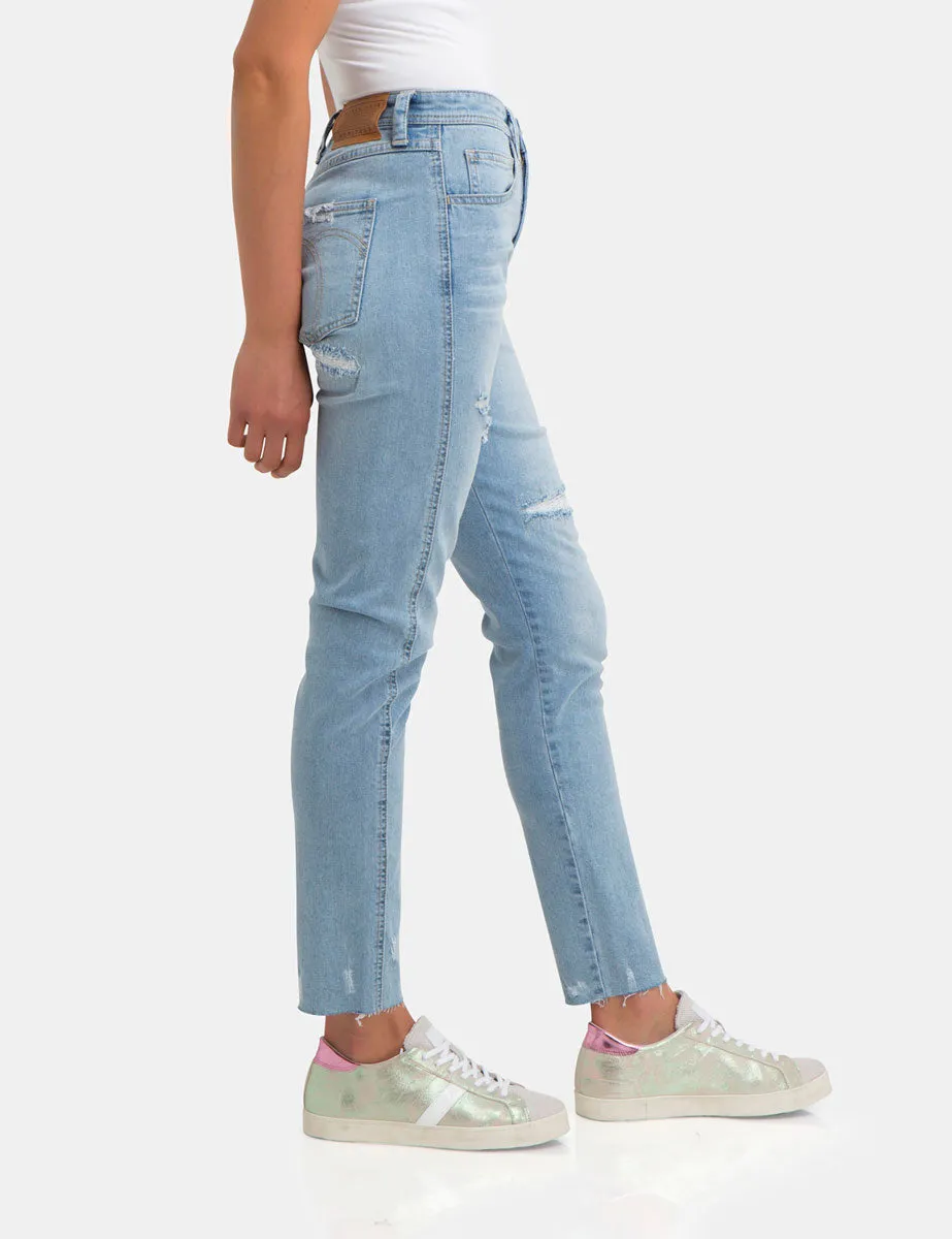 Molly Distressed Skinny Jean