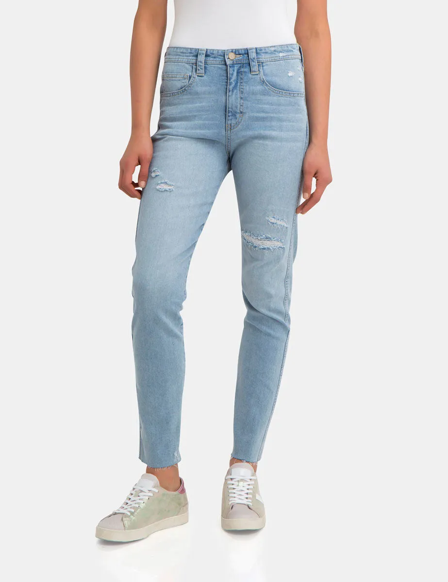 Molly Distressed Skinny Jean