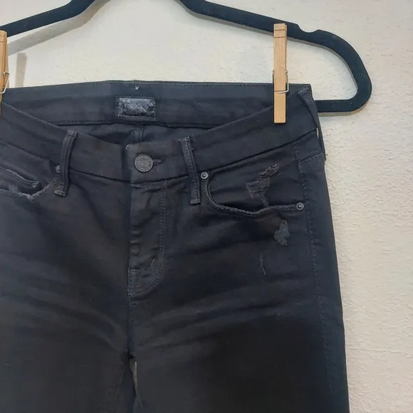 MOTHER Looker Ankle Fray Guilty as Sin Size 25