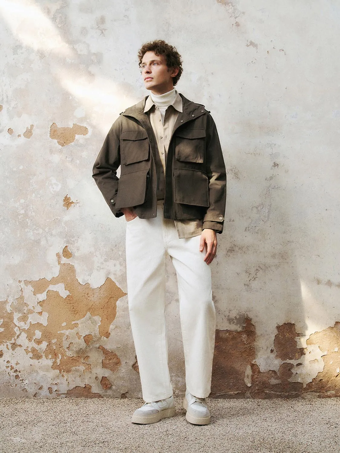 Multi Pocket Oversized Jackets