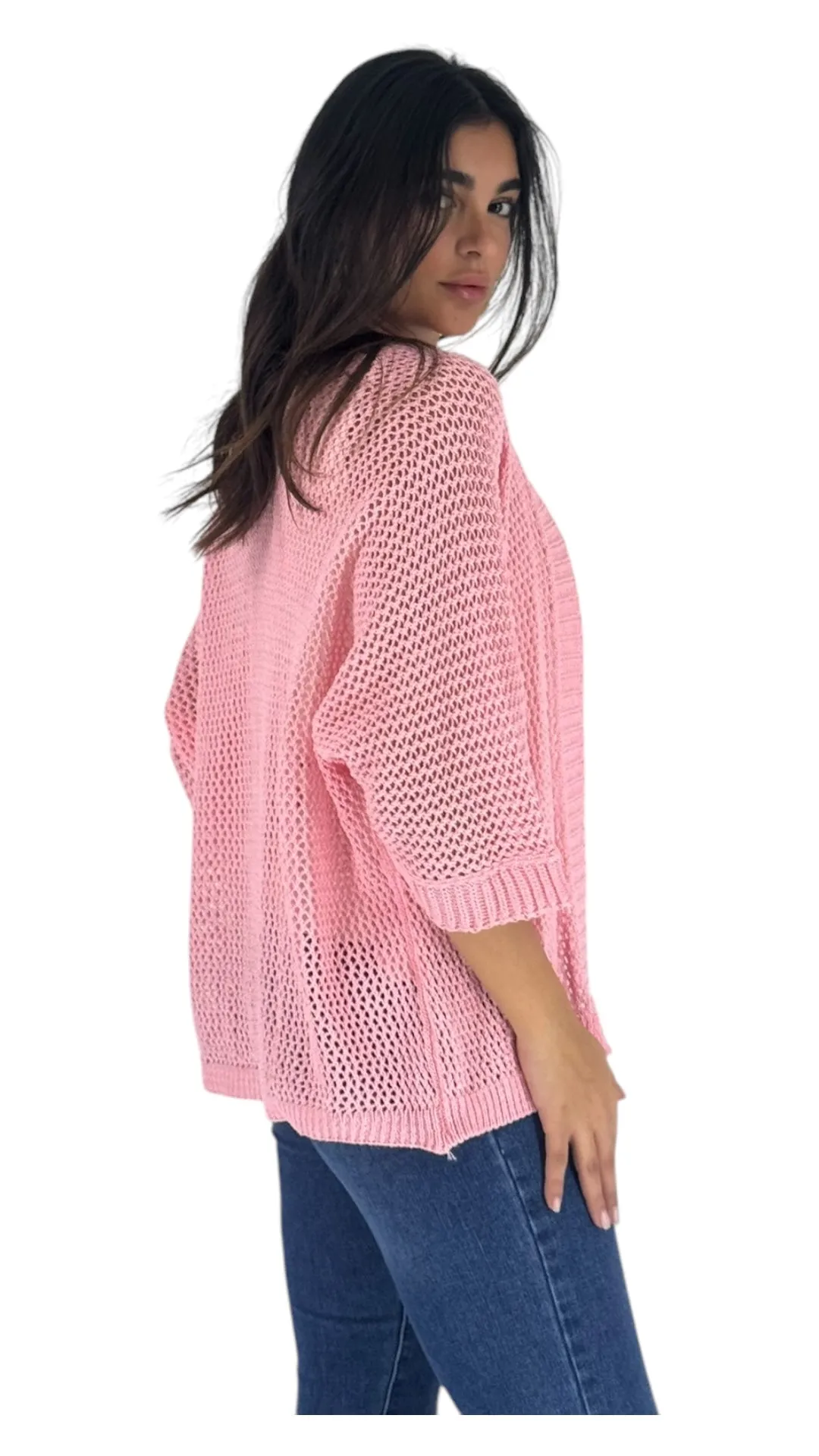 Muna pink cardigan