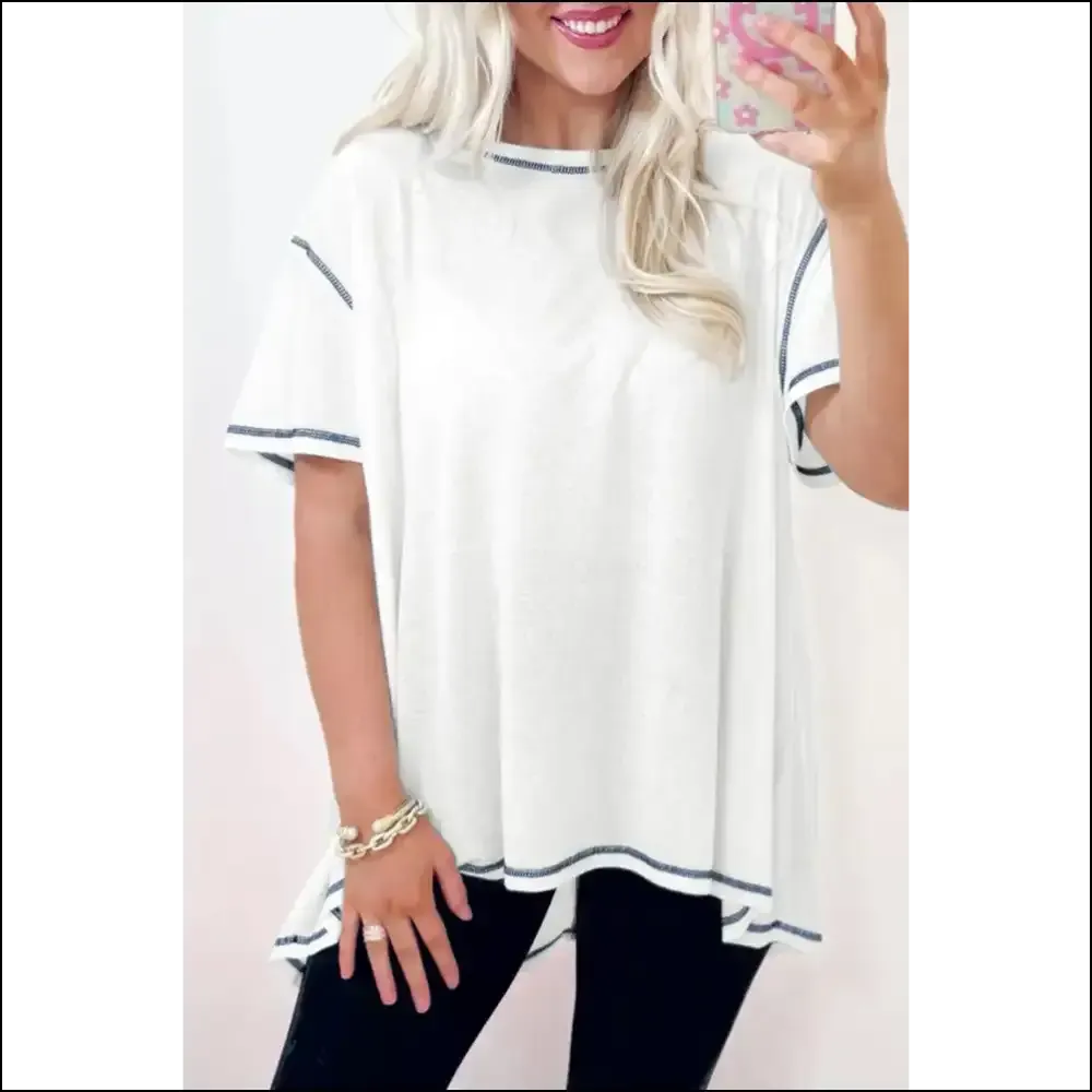 Needful Things: Chic White Tee - Effortlessly Fab  💁‍♀️
