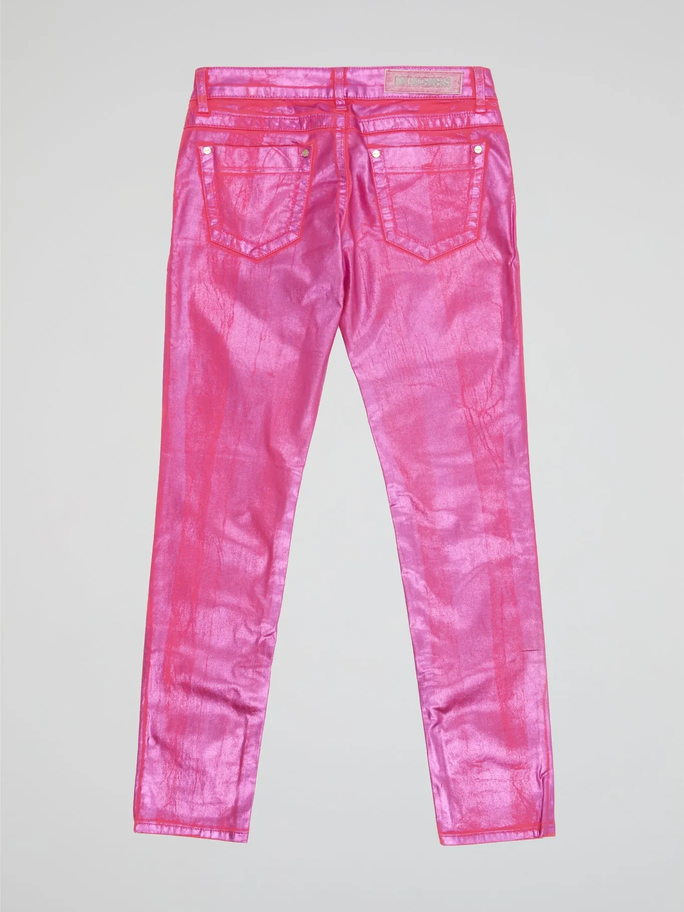 Neon Pink Denim Jeans