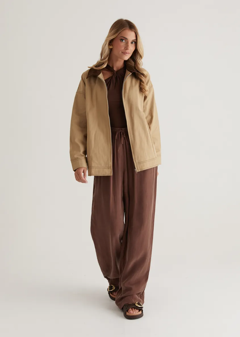 Novalie Jacket - Camel
