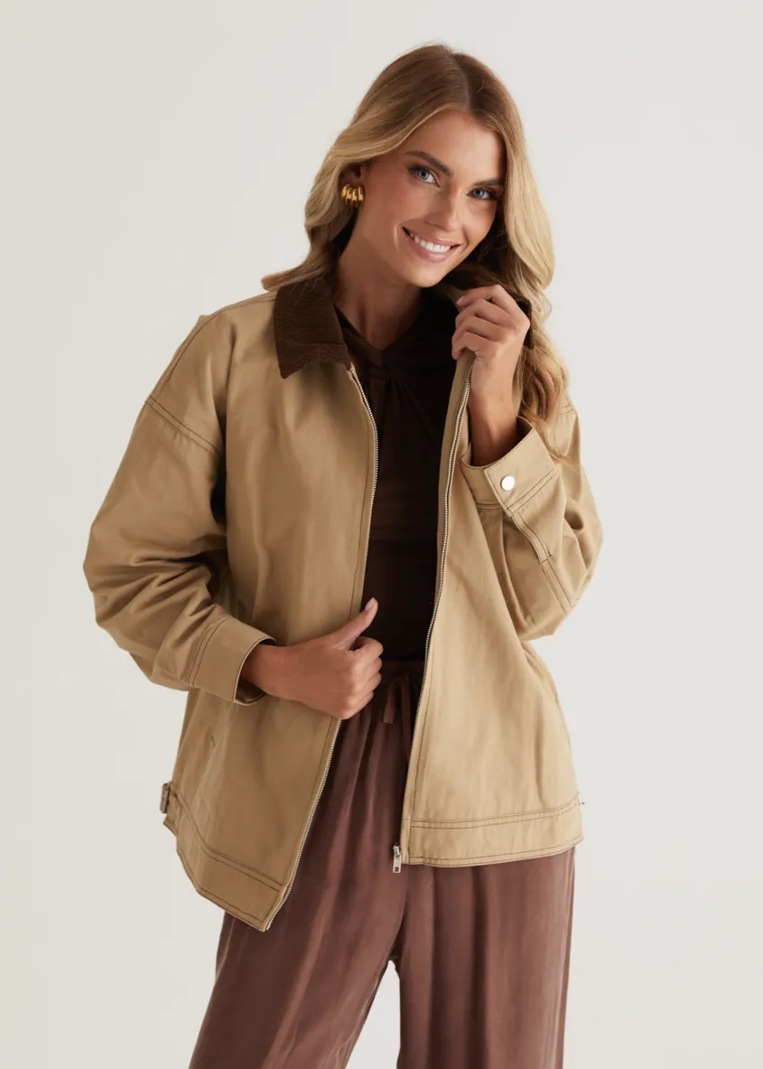 Novalie Jacket - Camel