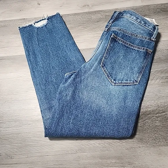 NWT Driftwood Royce Straight Crop Jeans in Kaleidoscope Embroidery | 25