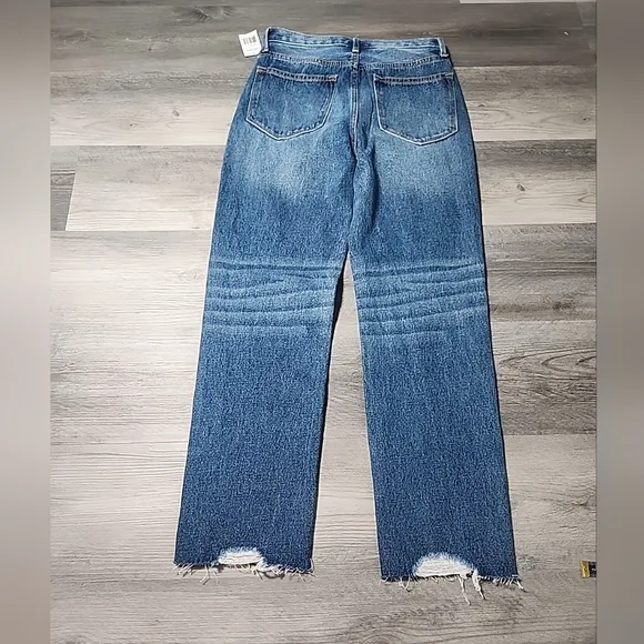 NWT Driftwood Royce Straight Crop Jeans in Kaleidoscope Embroidery | 25