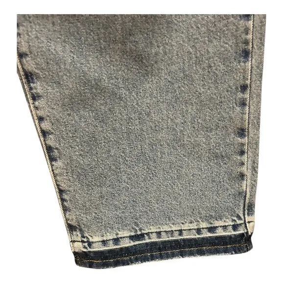 NWT FREE PEOPLE x LEVIS Premium Denim Baggy Dad Jeans Distressed 30