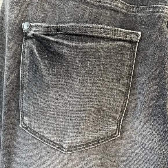 NWT Judy Blue | Grey High Waist Tummy Control Release Hem Skinny Jeans 14W