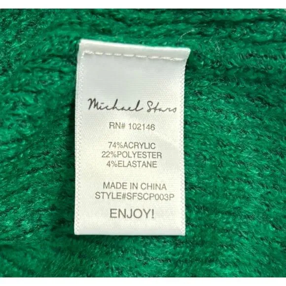 NWT Michael Stars Stevie Collar V-Neck Pullover - XSP