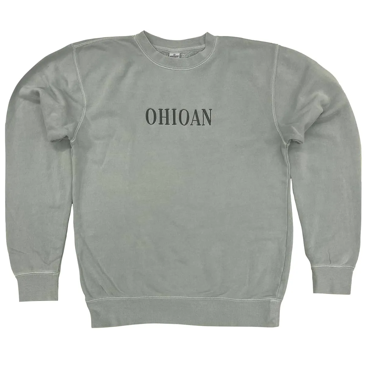 Ohioan Limited Edition Embroidered Sage Sweatshirt (Discontinued)
