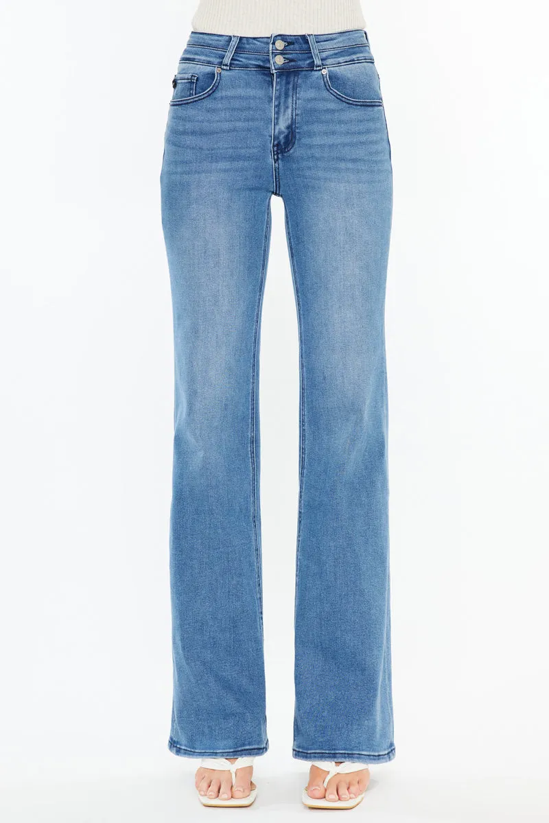 Onyx Ultra High Rise Wide Flare Jeans