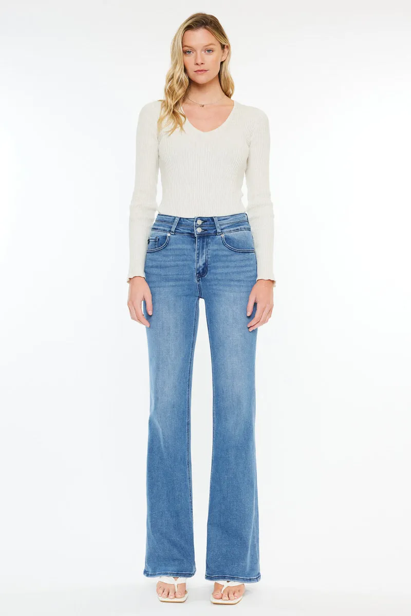 Onyx Ultra High Rise Wide Flare Jeans