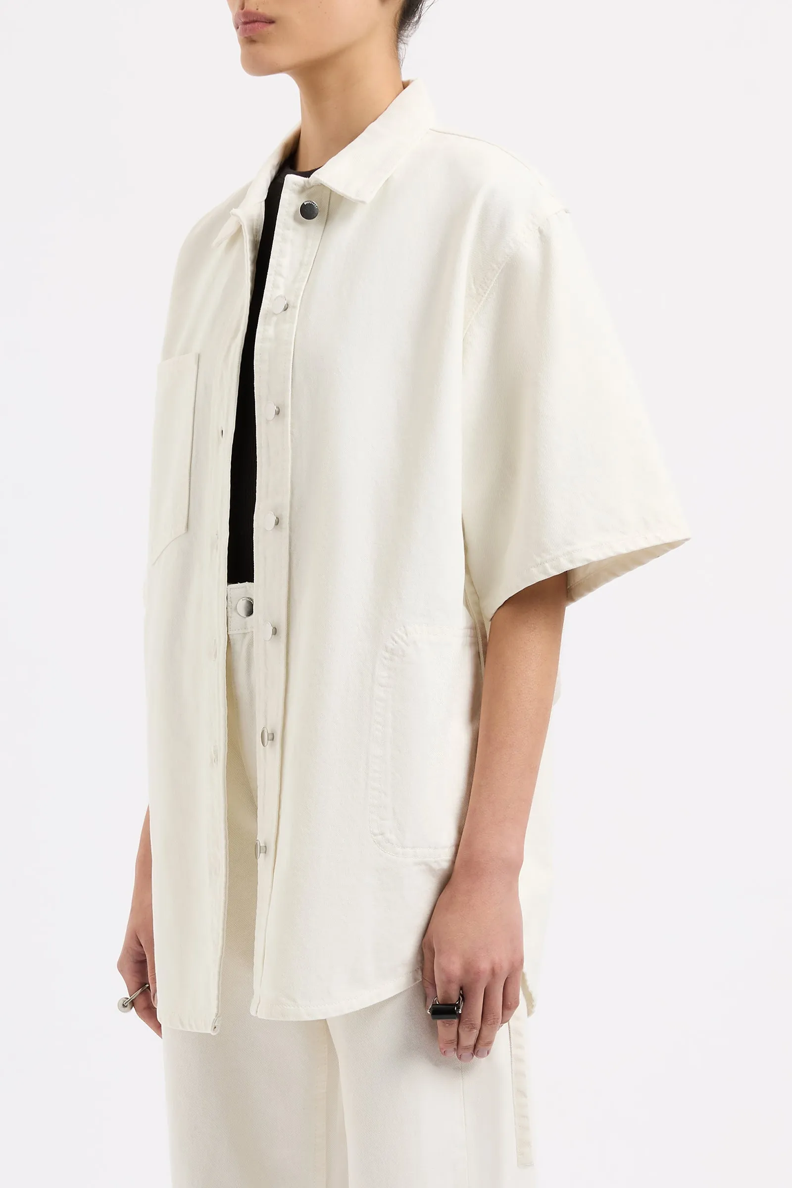 ORGANIC DENIM SHACKET