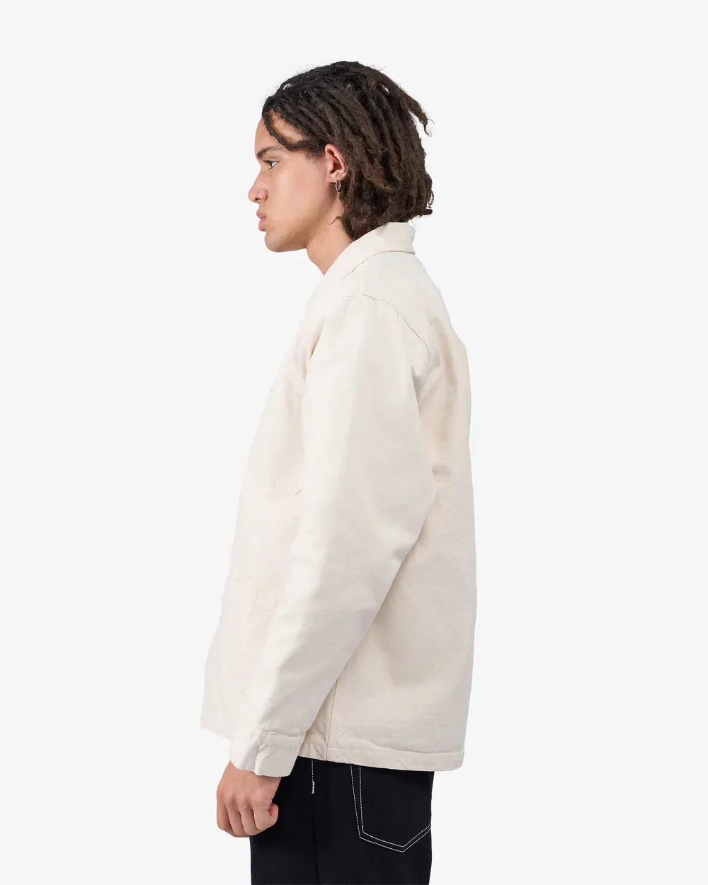 Organic Workwear Jacket in hunter green