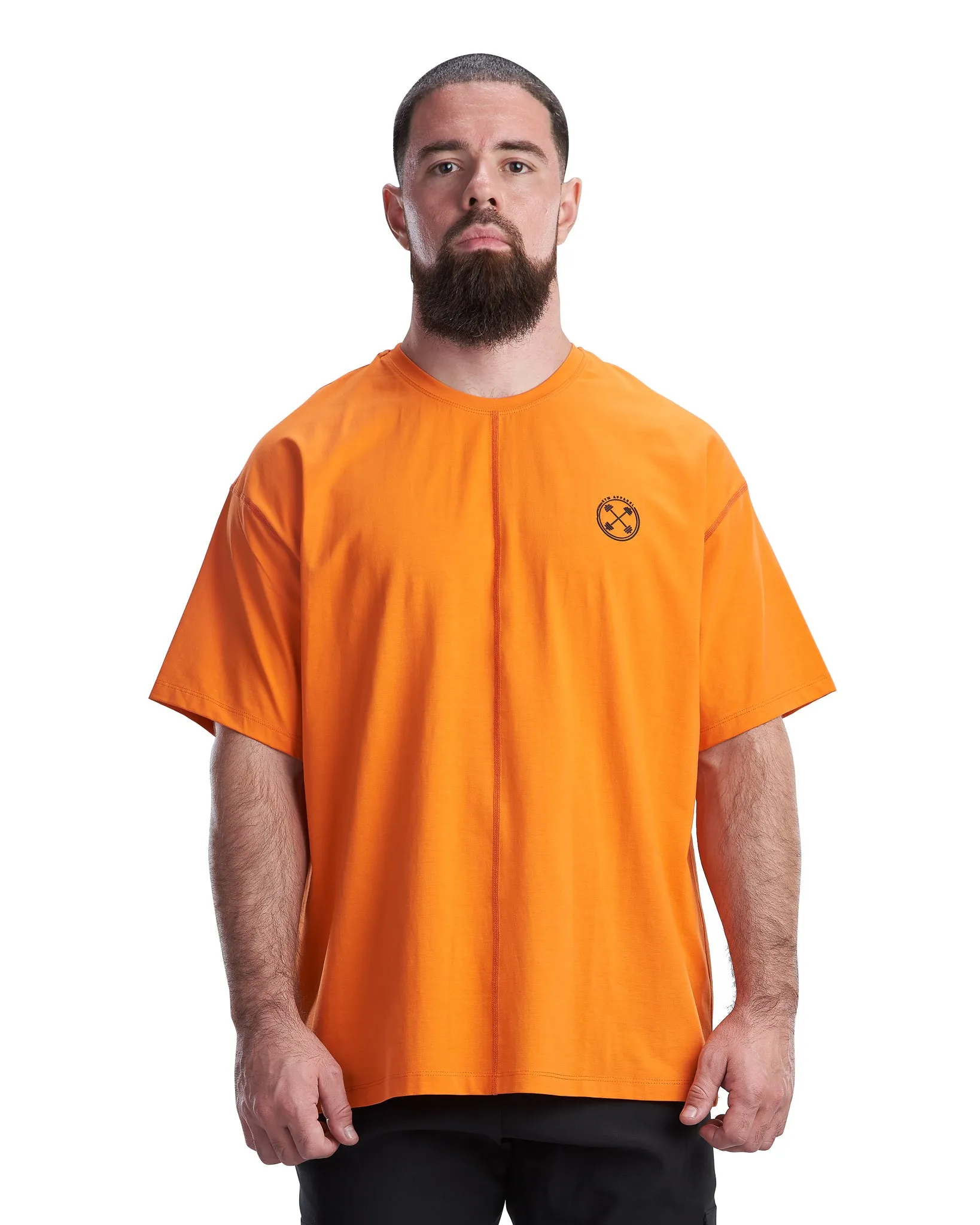 Oversized Bar-Basic T-Shirt