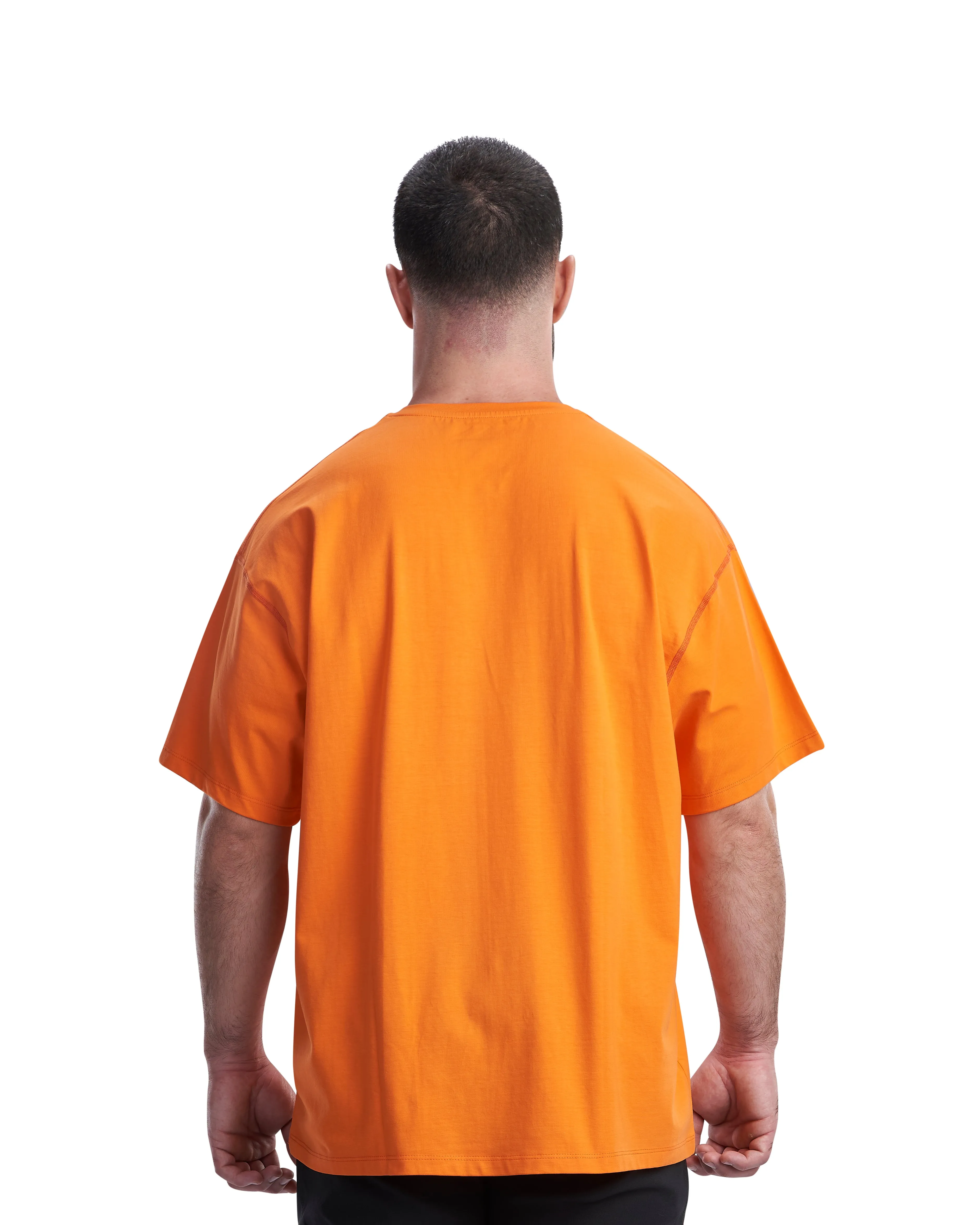 Oversized Bar-Basic T-Shirt