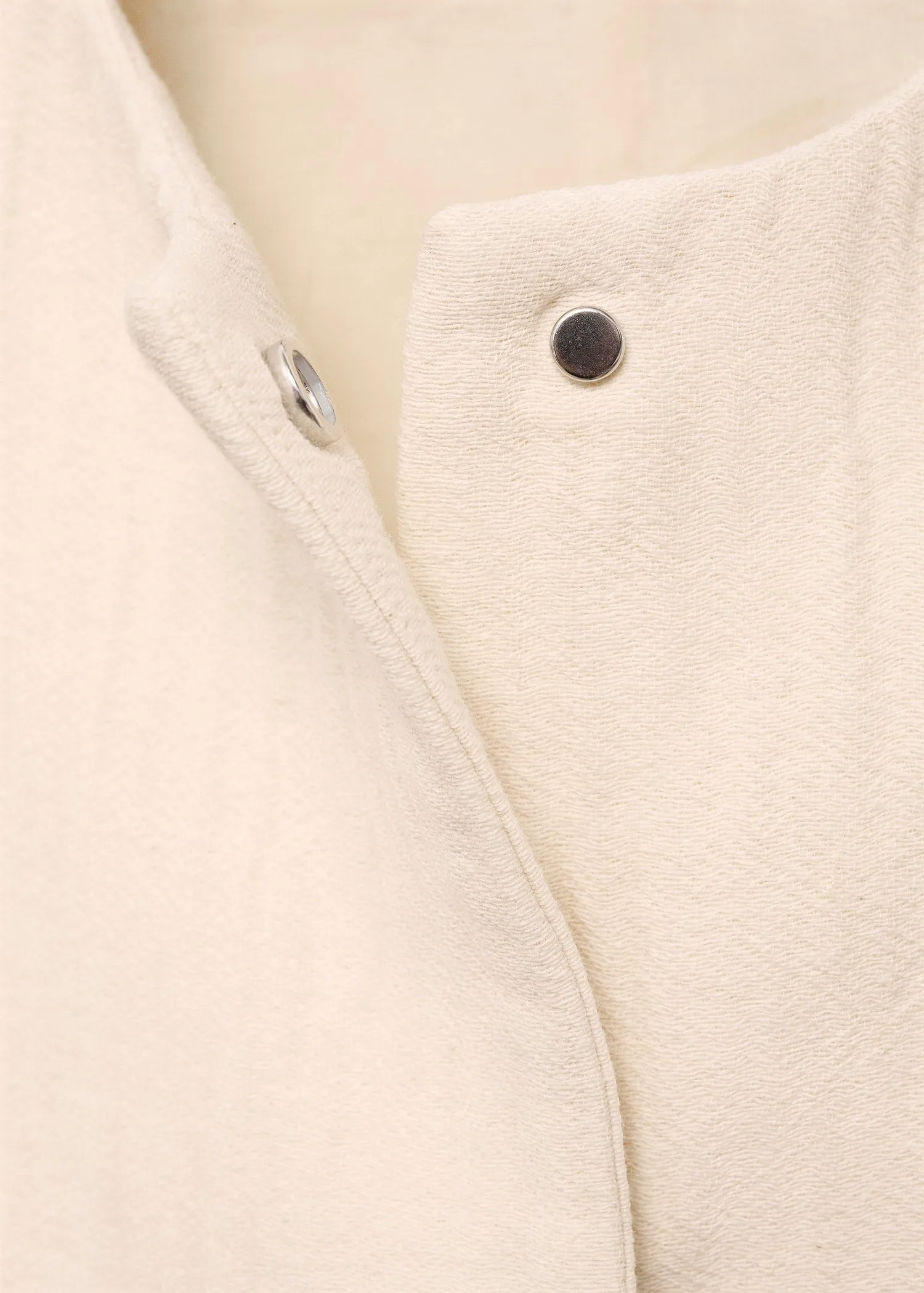 Oversized cotton jacket