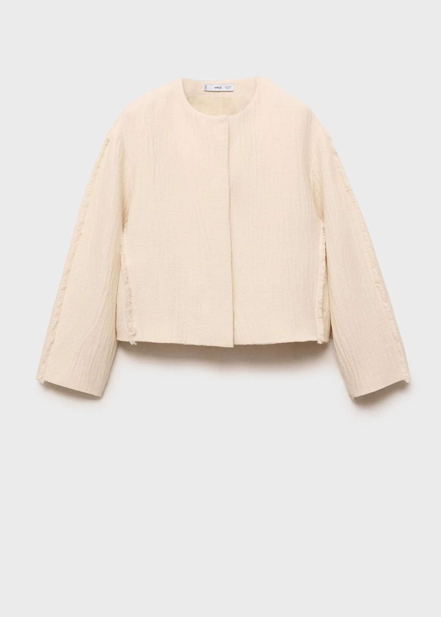 Oversized cotton jacket