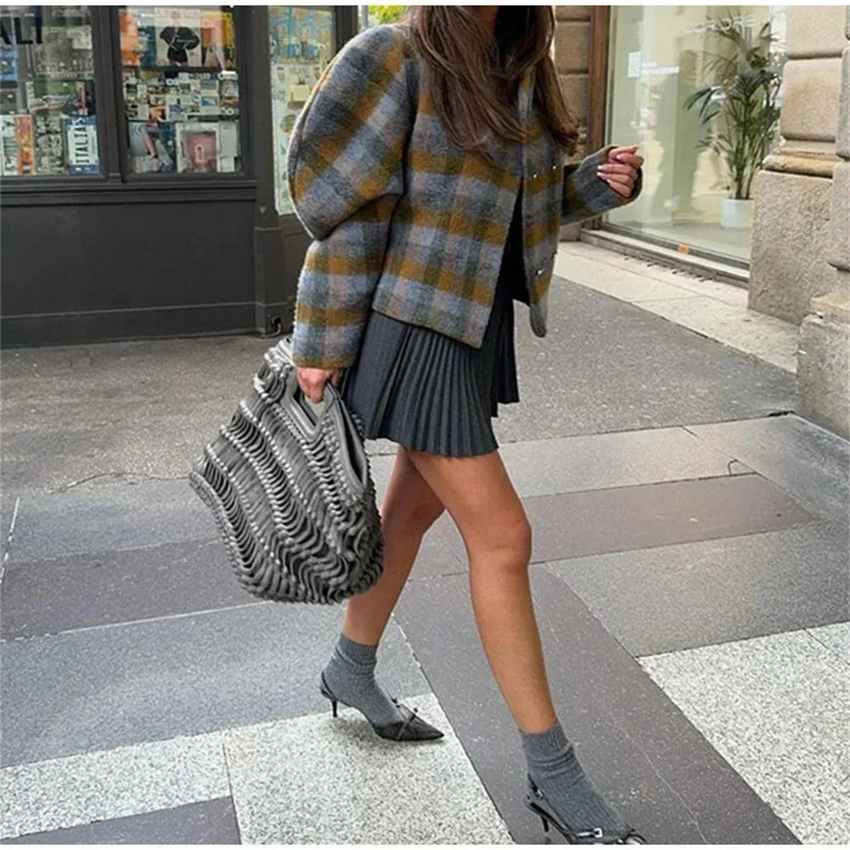 Oversized Plaid Jacket | Cozy & Chic | Perfect for Layering