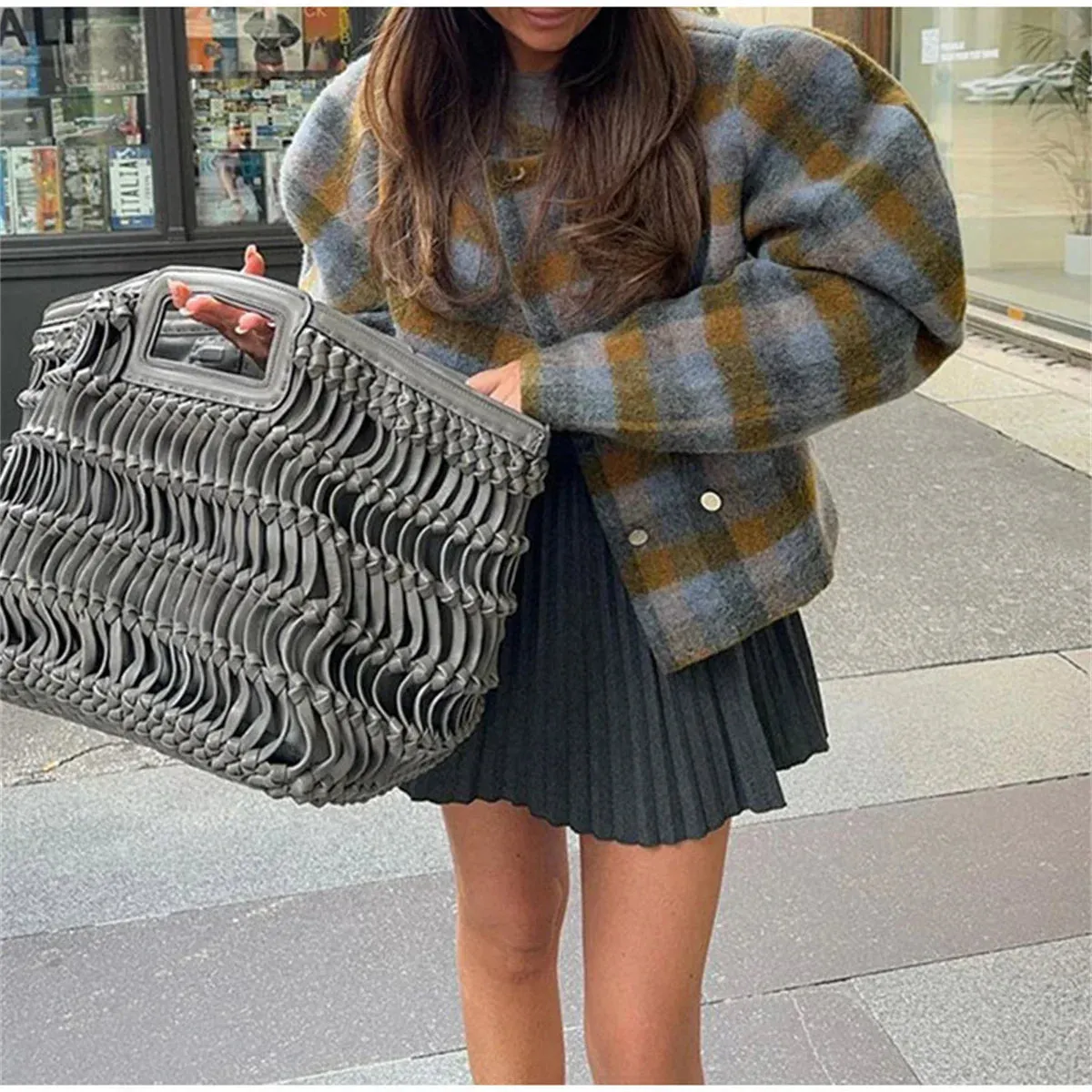 Oversized Plaid Jacket | Cozy & Chic | Perfect for Layering