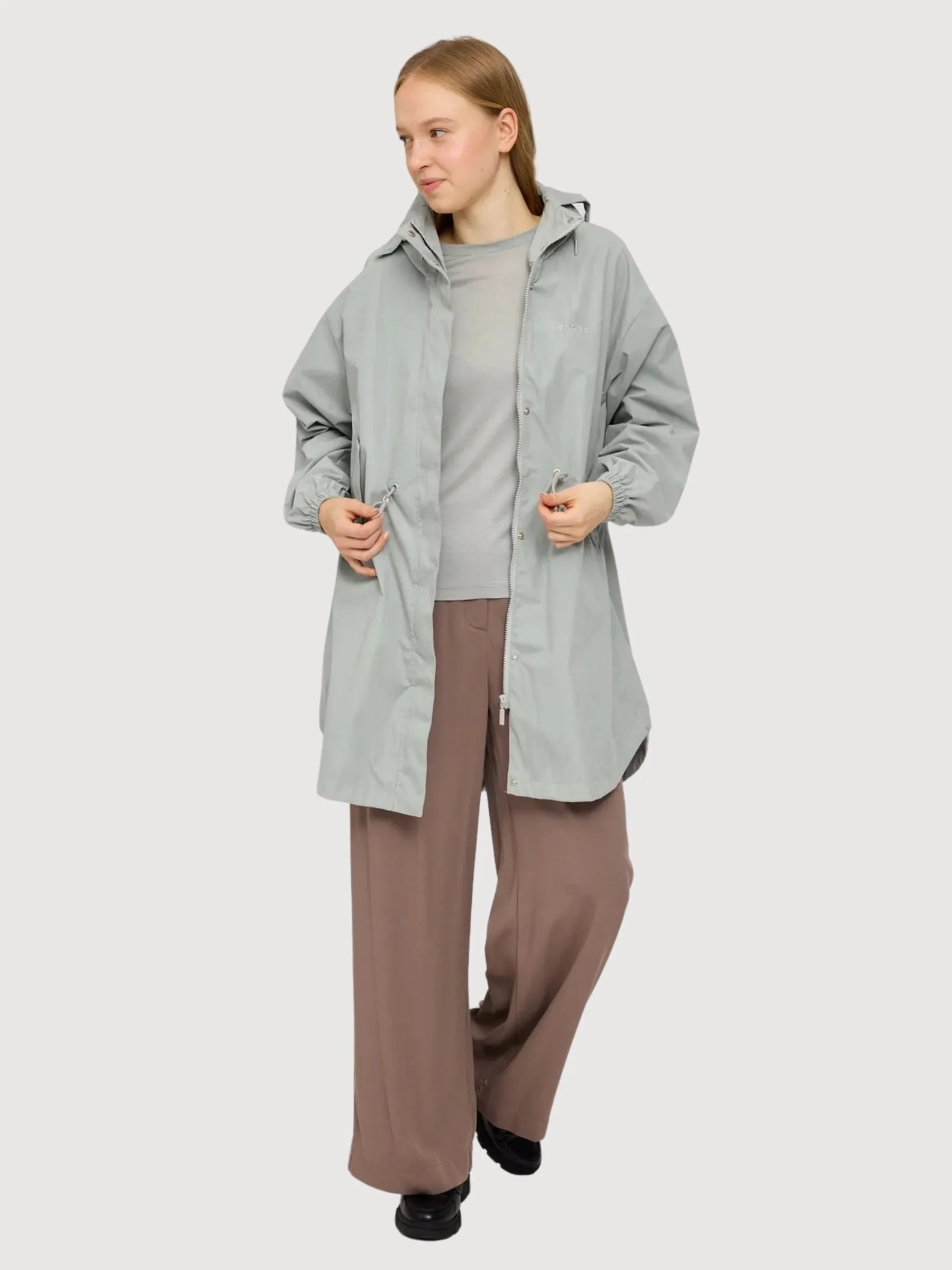 Parka Light Grey Woman | Mazine