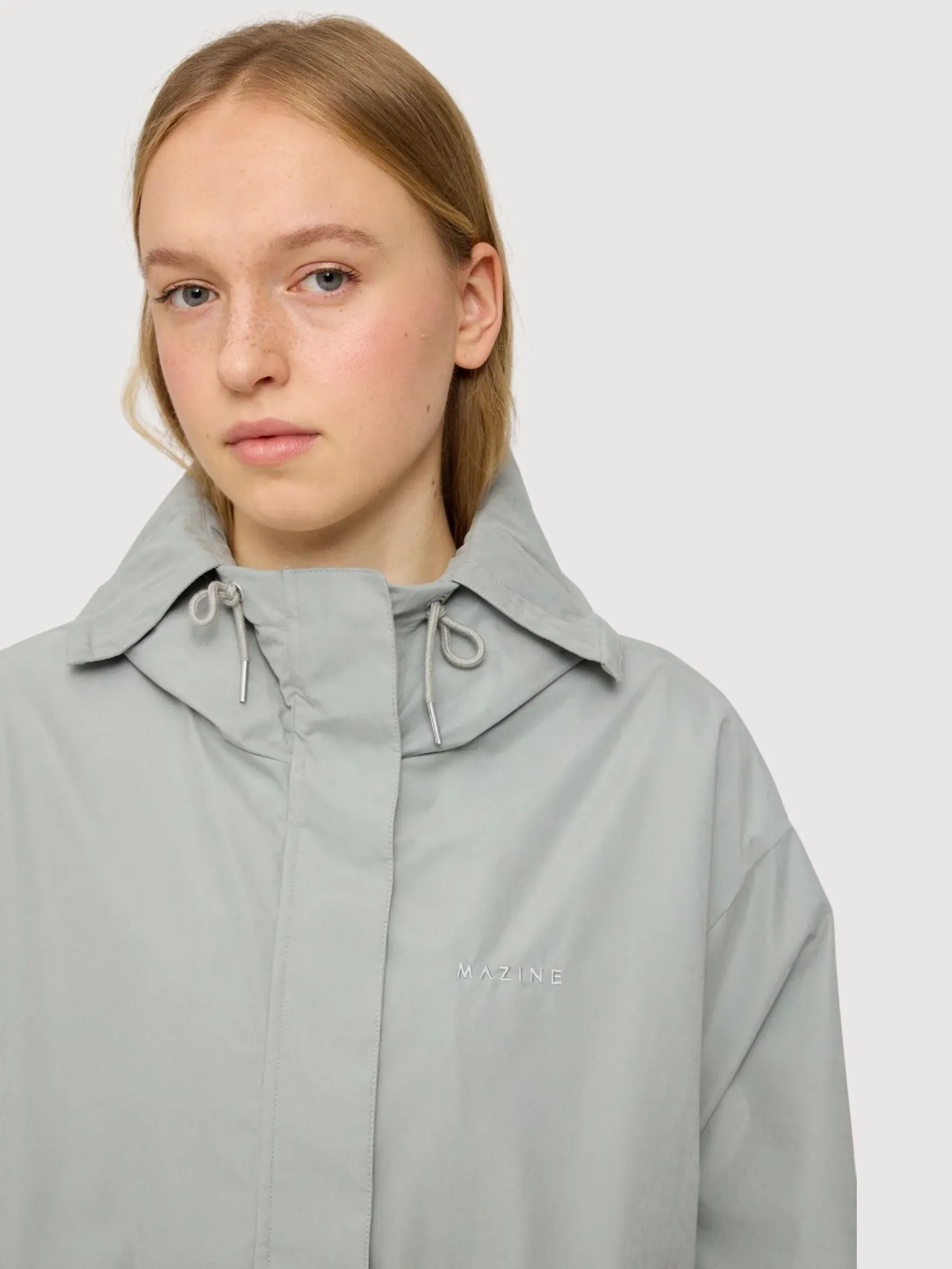 Parka Light Grey Woman | Mazine