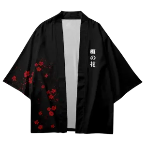 Plum Blossom Yukata Top