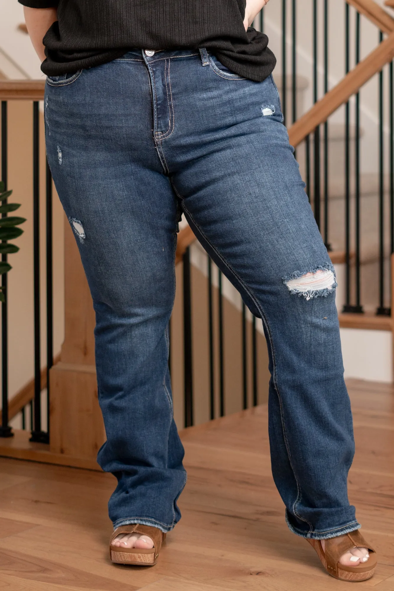 Plus Size Advantages High Rise Flare