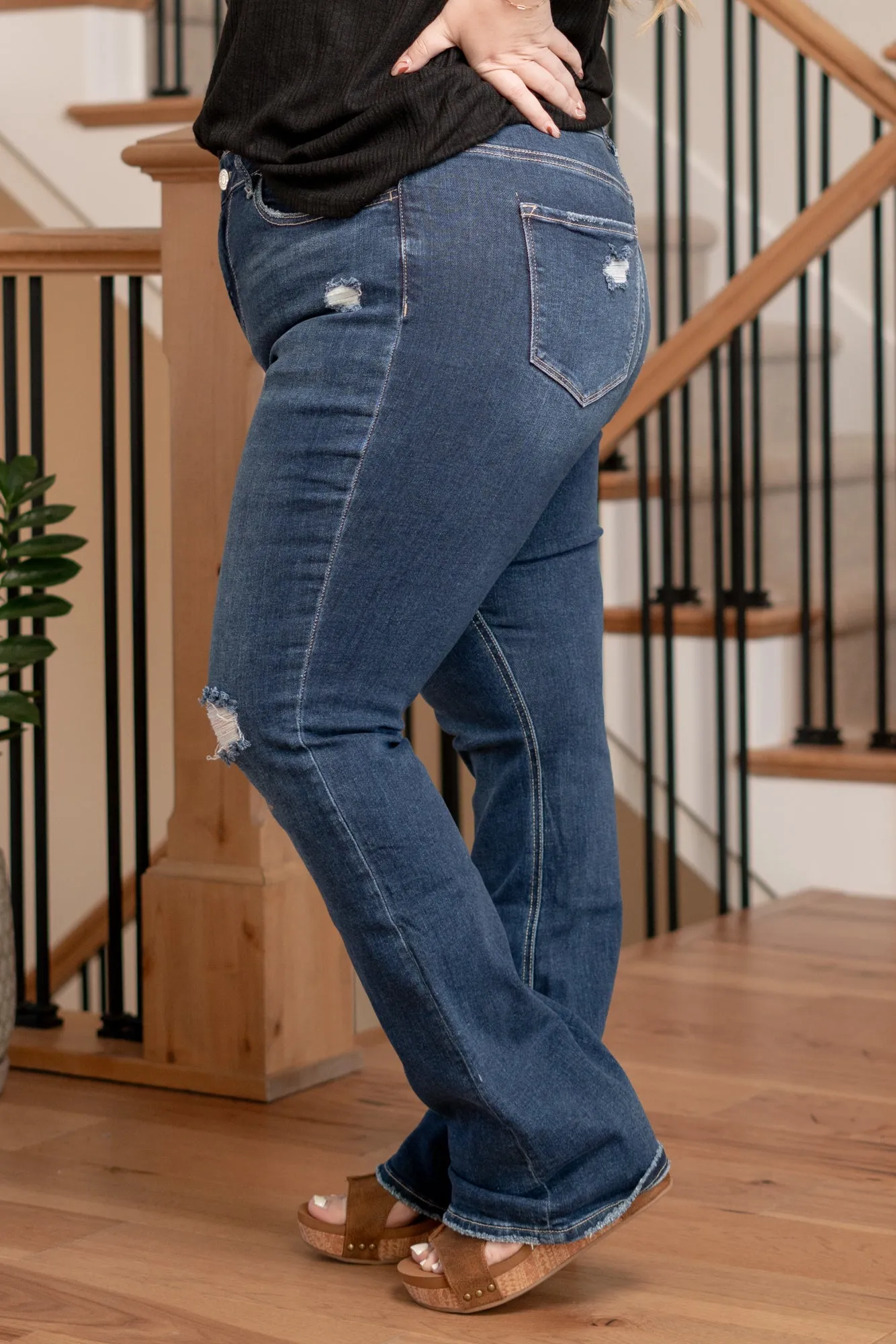 Plus Size Advantages High Rise Flare